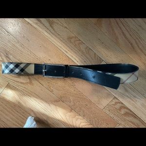 Burberry belt